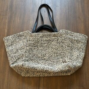 Cuyana Raffia Tote